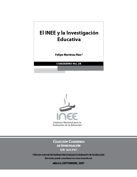 El INEE y la investigación educativa. No.28