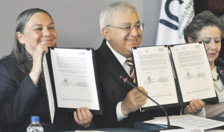 INEE Y SEP FIRMAN CONVENIO EN MATERIA DE EVALUACIÓN EDUCATIVA