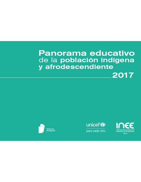 Folleto Panorama educativo de la población indígena y afrosdecendiente 2017