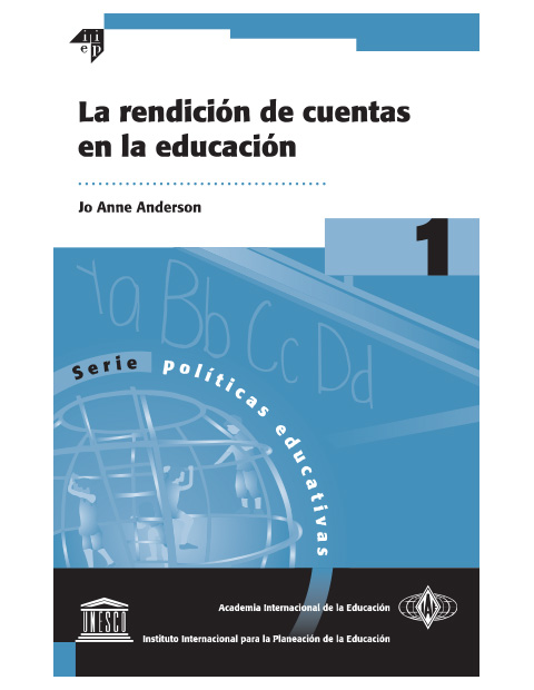 La rendición de cuentas en la educación. No.1