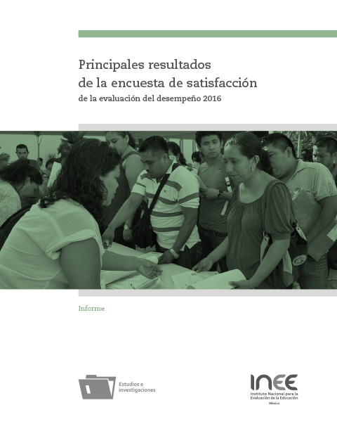 Principales resultados de la encuesta de satisfacción de la evaluación del desempeño 2016