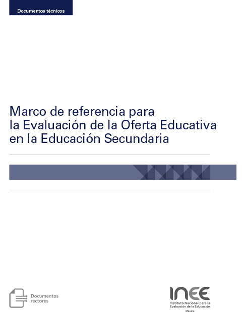 Marco de referencia para la Evaluación de la Oferta Educativa en la Educación Secundaria